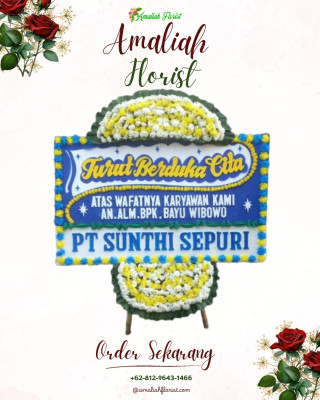 Papan Bunga Duka di Sejahtera