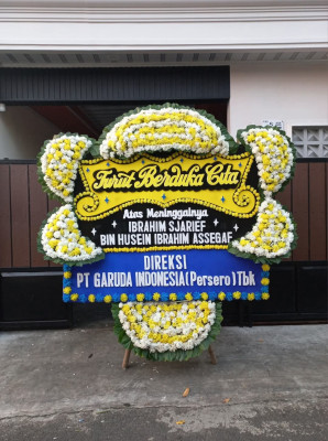 Papan Bunga Duka di Sejahtera