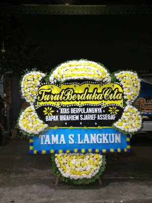 Papan Bunga Duka di Sejahtera