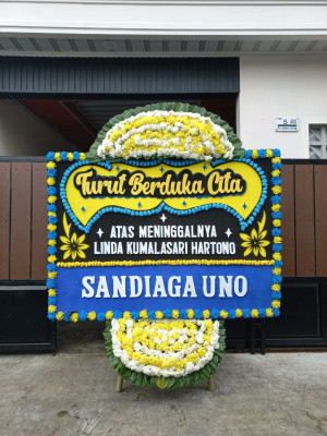 Papan Bunga Duka di Sejahtera